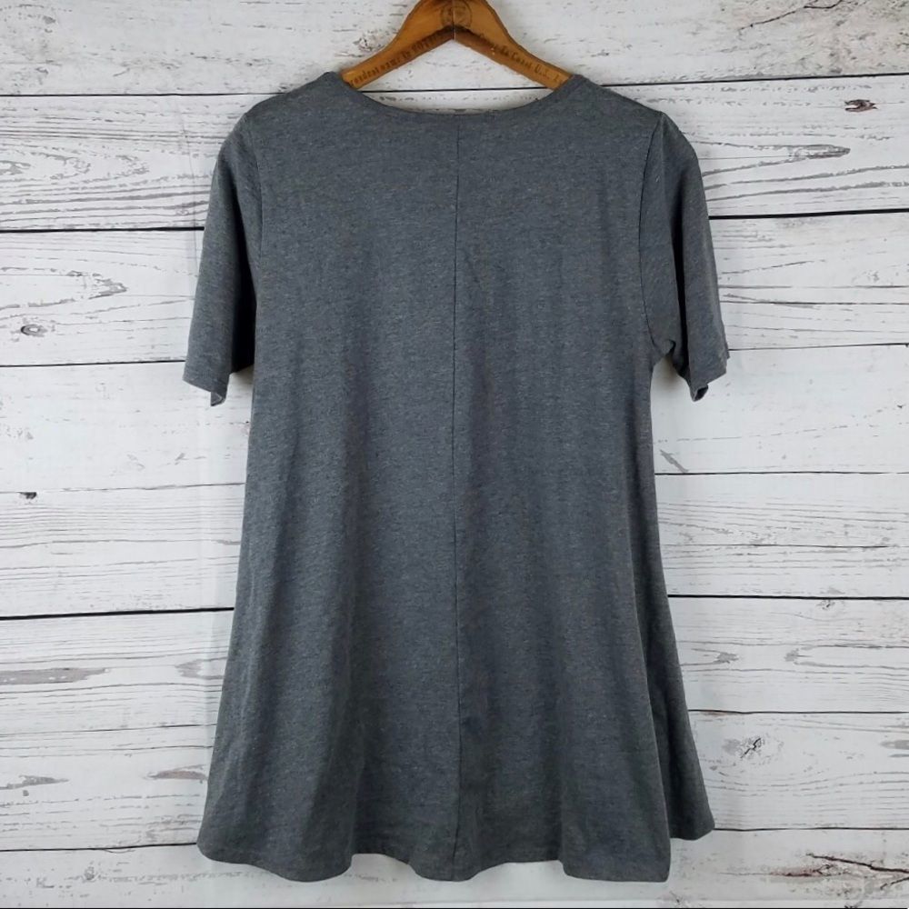 Lularoe’s Solid Gray Tee - image 2